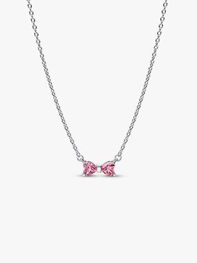 Pandora Bow Pendant Necklace